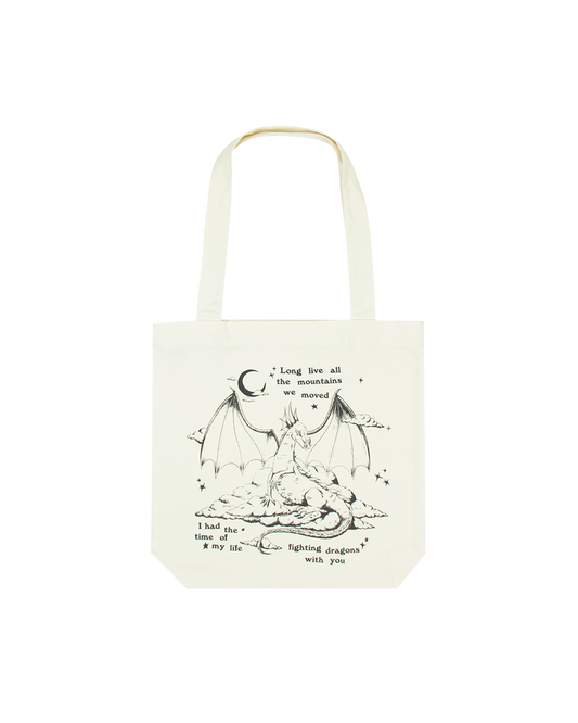 How The Kingdom Lights Shined Cream Tote Bag