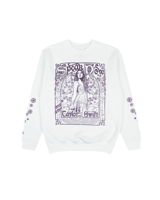 Speak Now (Taylor's Version) Tracklist White Crewneck